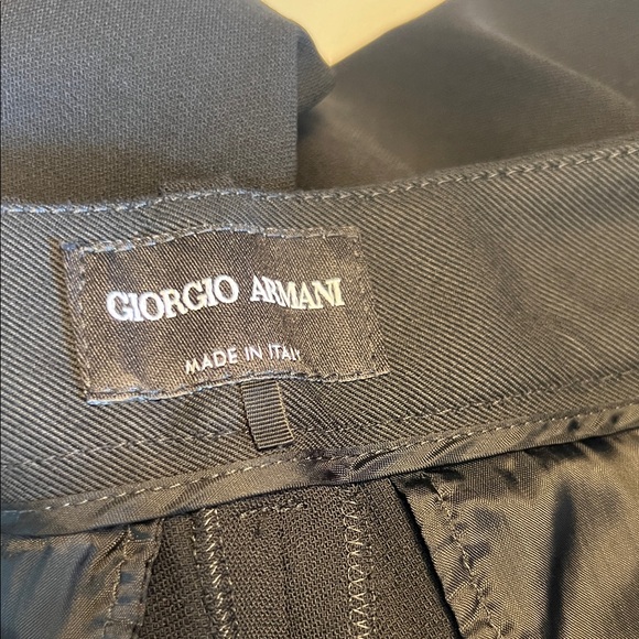 Giorgio Armani, EU 40 (US 2), Black Dress Pants, Great condition - Picture 3 of 7